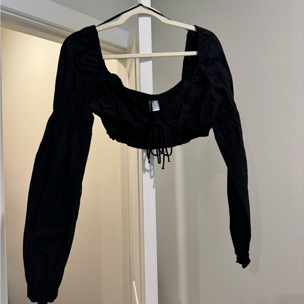 Elegant Black Women's Top
